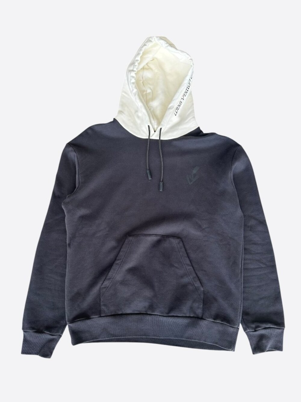 Louis Vuitton Navy & White Logo 2054 Hoodie